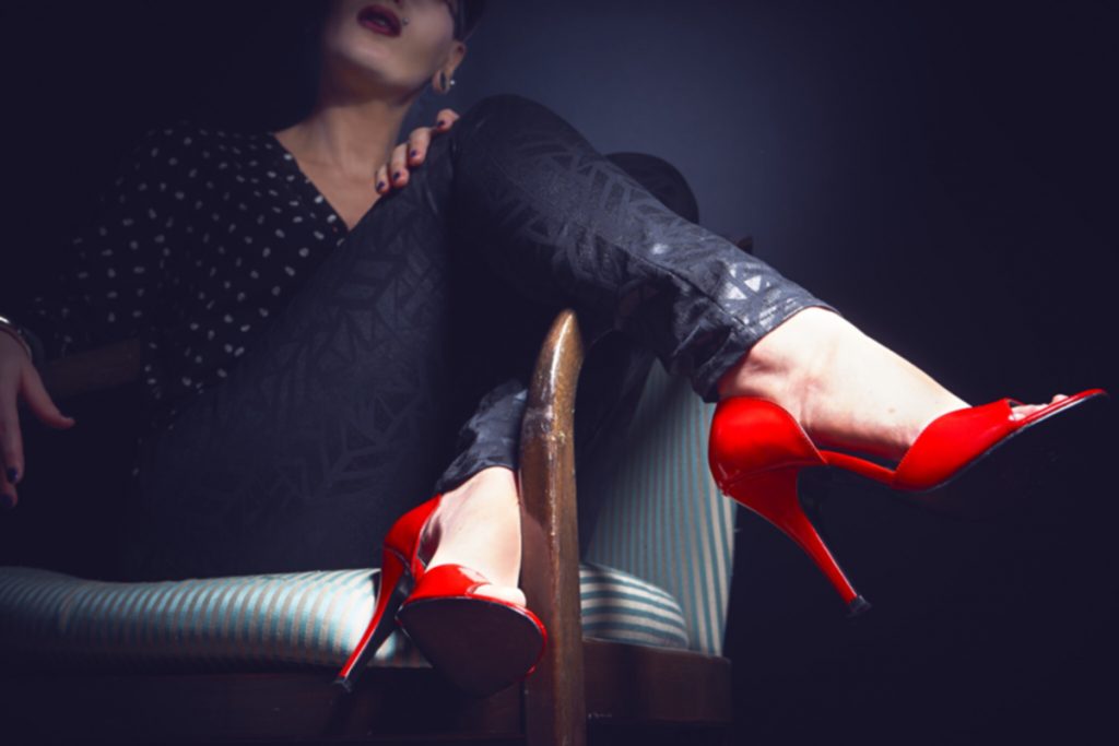 Mistress rote peeptoes 2016
